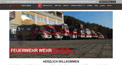 Desktop Screenshot of feuerwehr-wehr.de